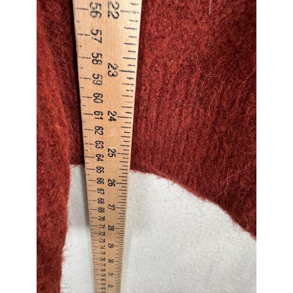 Madewell‎ Cable Havener Pullover Sweater hthr auburn sz XXL - Picture 7 of 7